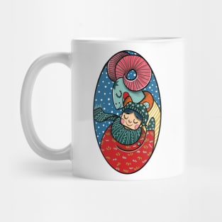 Aries Zodiac Sign For Men Mug